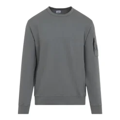 Sweatshirts^C.P. Company Light Fleece Crewneck Sweatshirt Grå