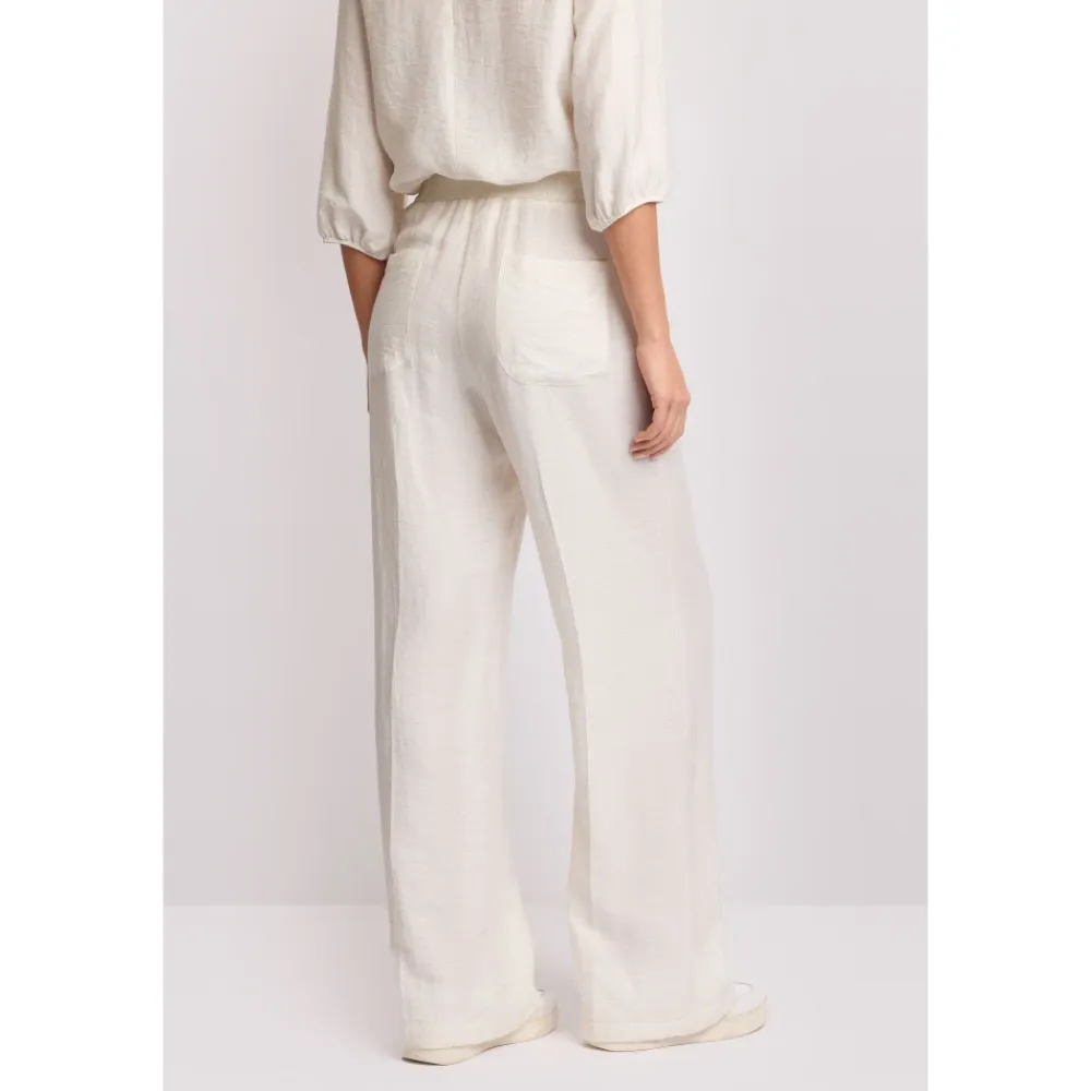 Bukser^Kocca Light Summer Casual Long Trousers Hvid