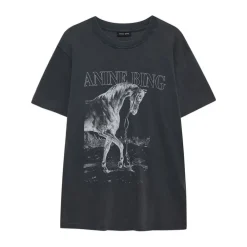 T-Shirts^Anine Bing Lili Horse Tee Sort