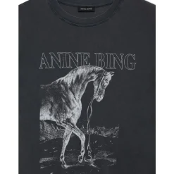 T-Shirts^Anine Bing Lili Horse Tee Sort