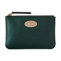 Clutch<Mulberry Lille lynlås møntpung i Green Grøn