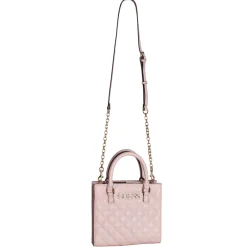 Bæltetasker^Guess Lille quiltet tote Pink