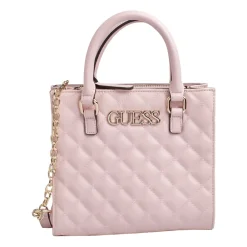 Bæltetasker^Guess Lille quiltet tote Pink