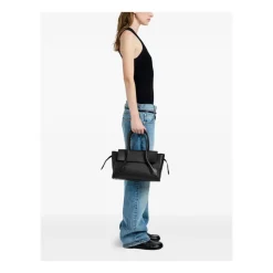 Indkøbstasker<Proenza Schouler Lille Tate Tote Taske Sort