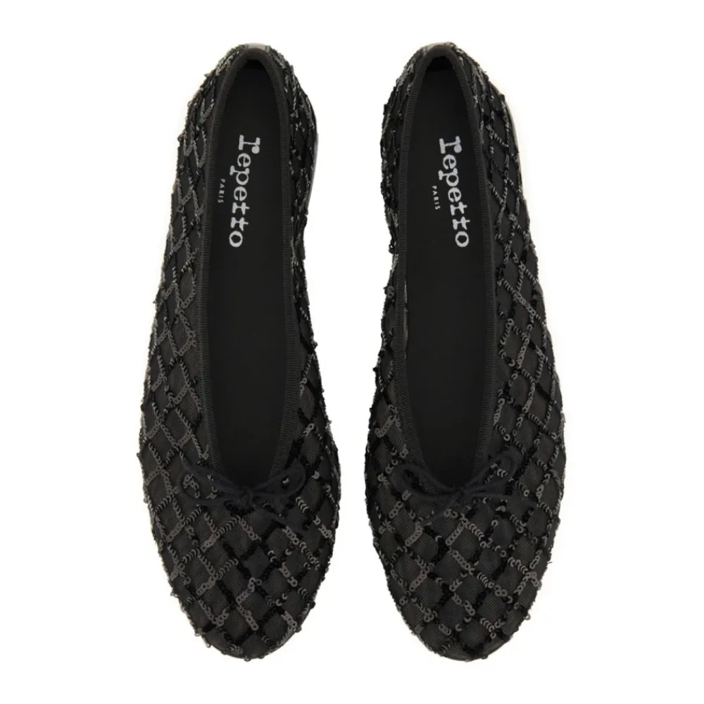 Ballerina Sko<Repetto Lilouh Ballerinaer Sort