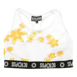 T-Shirts & Toppe<Octopus Lily Sports BH til kvinder Hvid