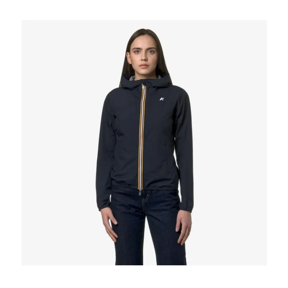 Regntøj<K-Way Lily Stretch Dot Jacket Blå