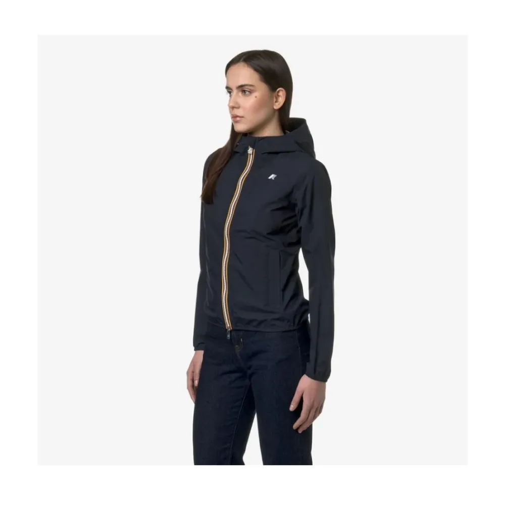 Regntøj<K-Way Lily Stretch Dot Jacket Blå