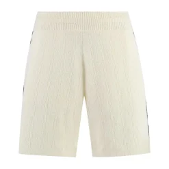 Træningsbukser & Tights<Golden Goose Lionel Strikkede Shorts Beige