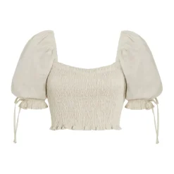 Bluser & Skjorter<Faithfull the brand Lisanza Linen Top Beige
