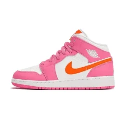 Sneakers^Jordan Livlige Mid sicle Safety Orange Sko Pink