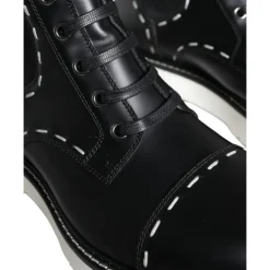 Chelsea Boots<Dolce & Gabbana Lækre Støvler med Midterskaft Sort