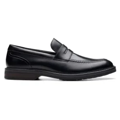 Loafers<Clarks Loafer med polstret fodseng Sort