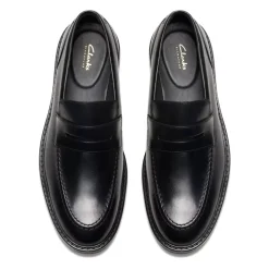 Loafers<Clarks Loafer med polstret fodseng Sort