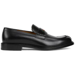 Loafers^Gucci Loafer med Web Sort