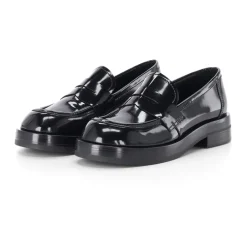 Loafers<AGL Loafers Sort