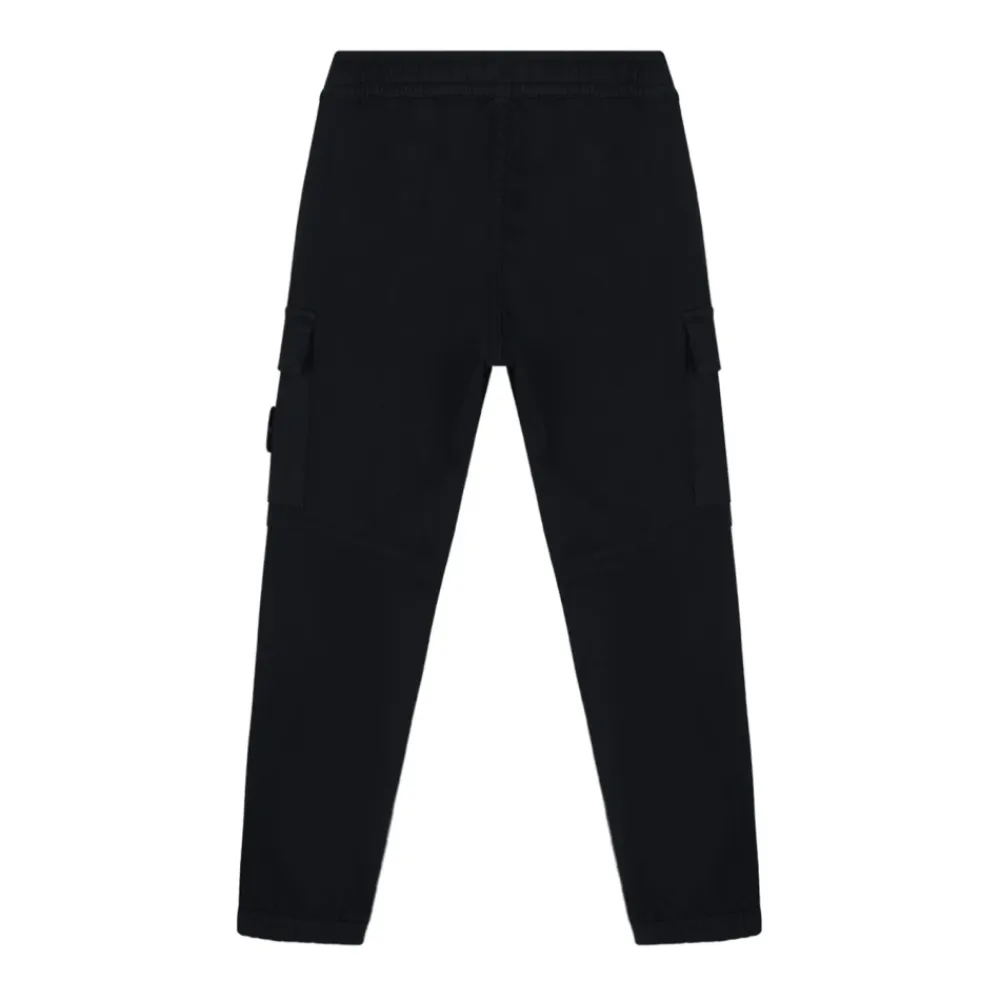 Underdele^Stone Island Logo Badge Trousers Sort