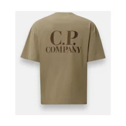 T-Shirts<C.P. Company Logo Bag Urban Style T-shirt Grå