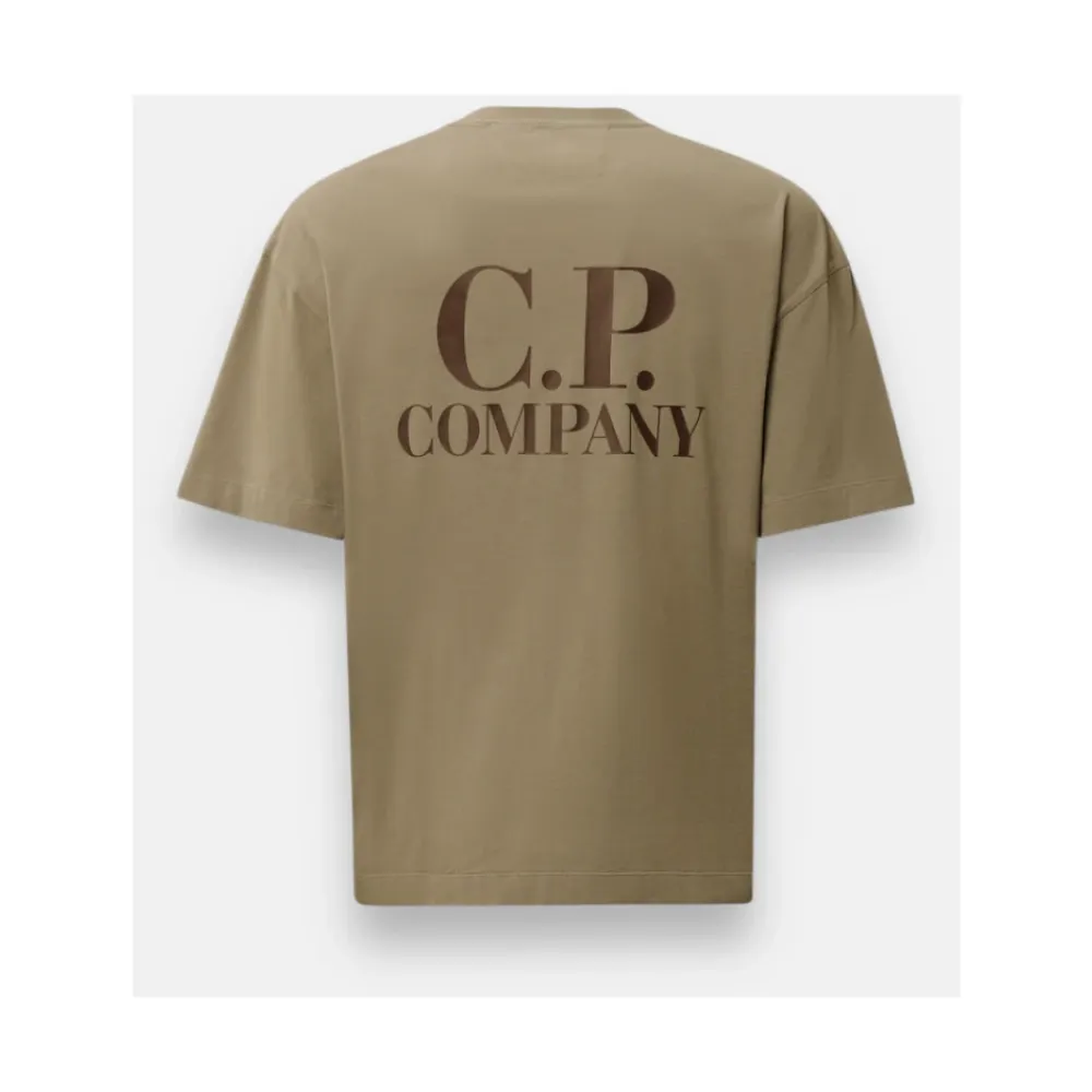 T-Shirts<C.P. Company Logo Bag Urban Style T-shirt Grå