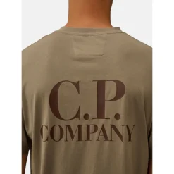 T-Shirts<C.P. Company Logo Bag Urban Style T-shirt Grå