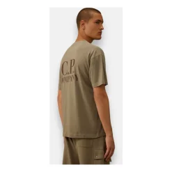 T-Shirts<C.P. Company Logo Bag Urban Style T-shirt Grå
