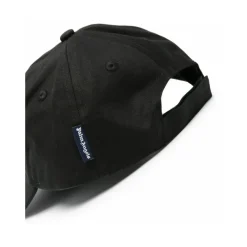 Huer & Kasketter^Palm Angels Logo Baseball Cap Sort