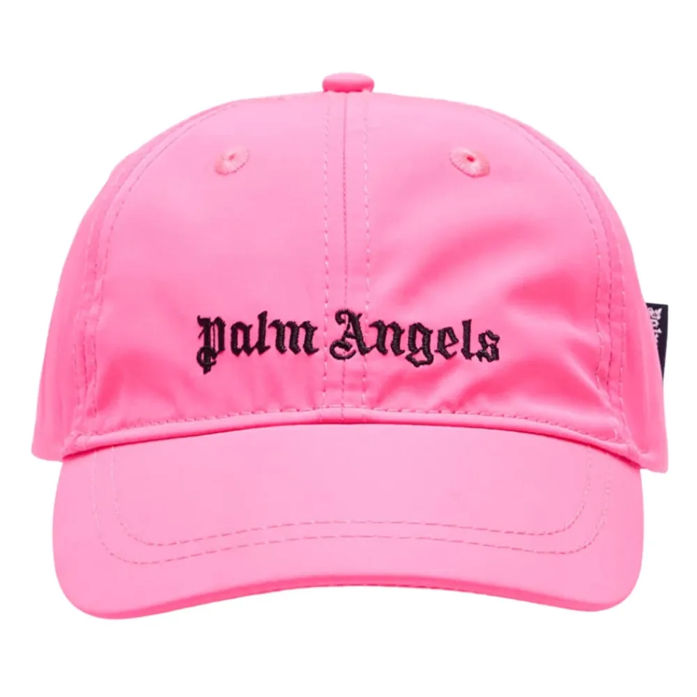 Huer & Kasketter<Palm Angels Logo Baseball Cap Pink