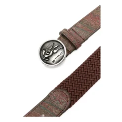 Bælter & Seler<Etro Logo Belt Brun