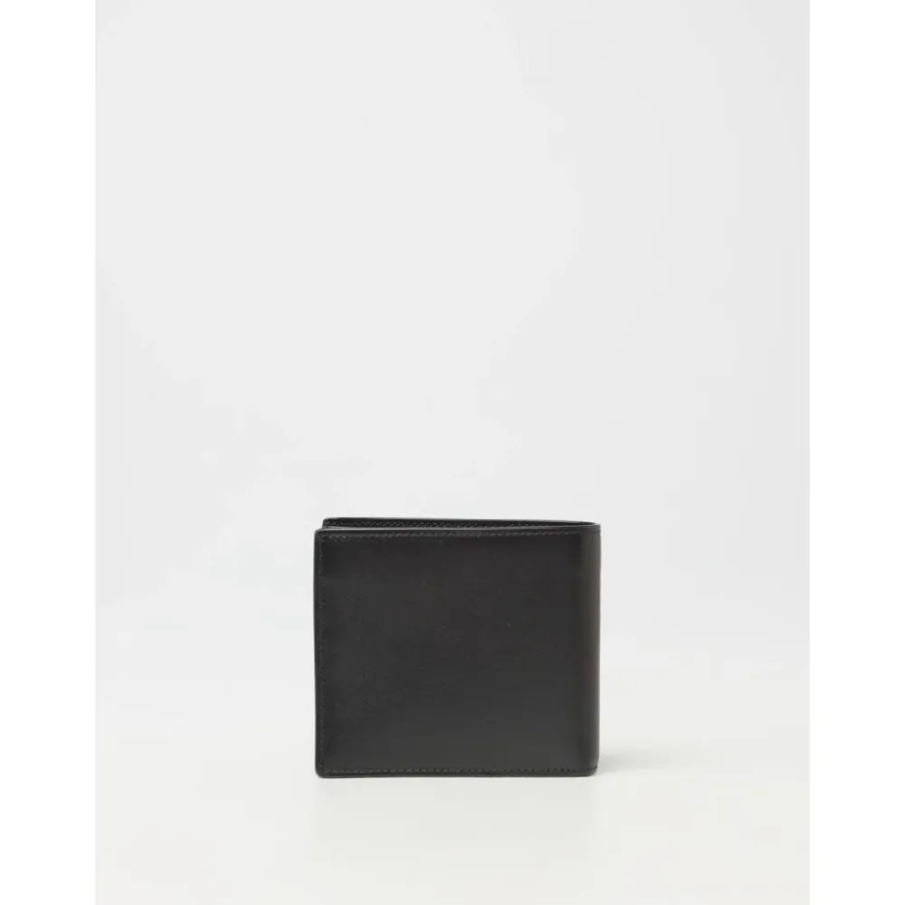 Punge & Kortholder<Saint Laurent Logo BiFold Wallet Sort