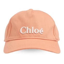 Huer & Kasketter^Chloé Logo Broderet Baseball Cap Orange