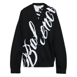 Strik^Balenciaga LOGO CARDIGAN Sort