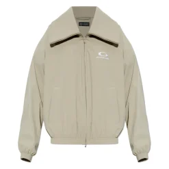 Jakker<Balenciaga Logo Jacket Beige