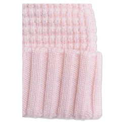 Huer & Kasketter^Moncler Logo Patch Beanie Pink