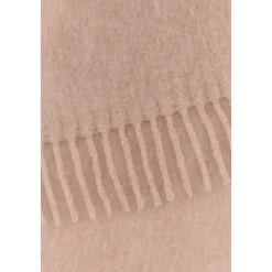 Halstørklæder Og Tørklæder<Marni Logo Patch Frynsehalstørklæde Pink