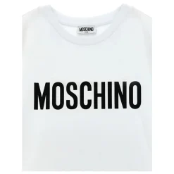 Kjoler & Nederdele^Moschino Logo Print Dress Hvid