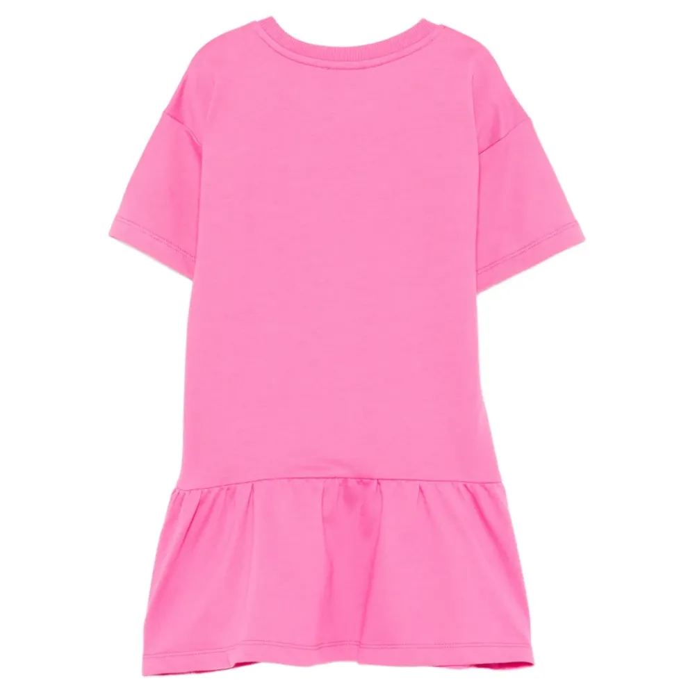 Kjoler & Nederdele^Moschino Logo Print Kjole Pink