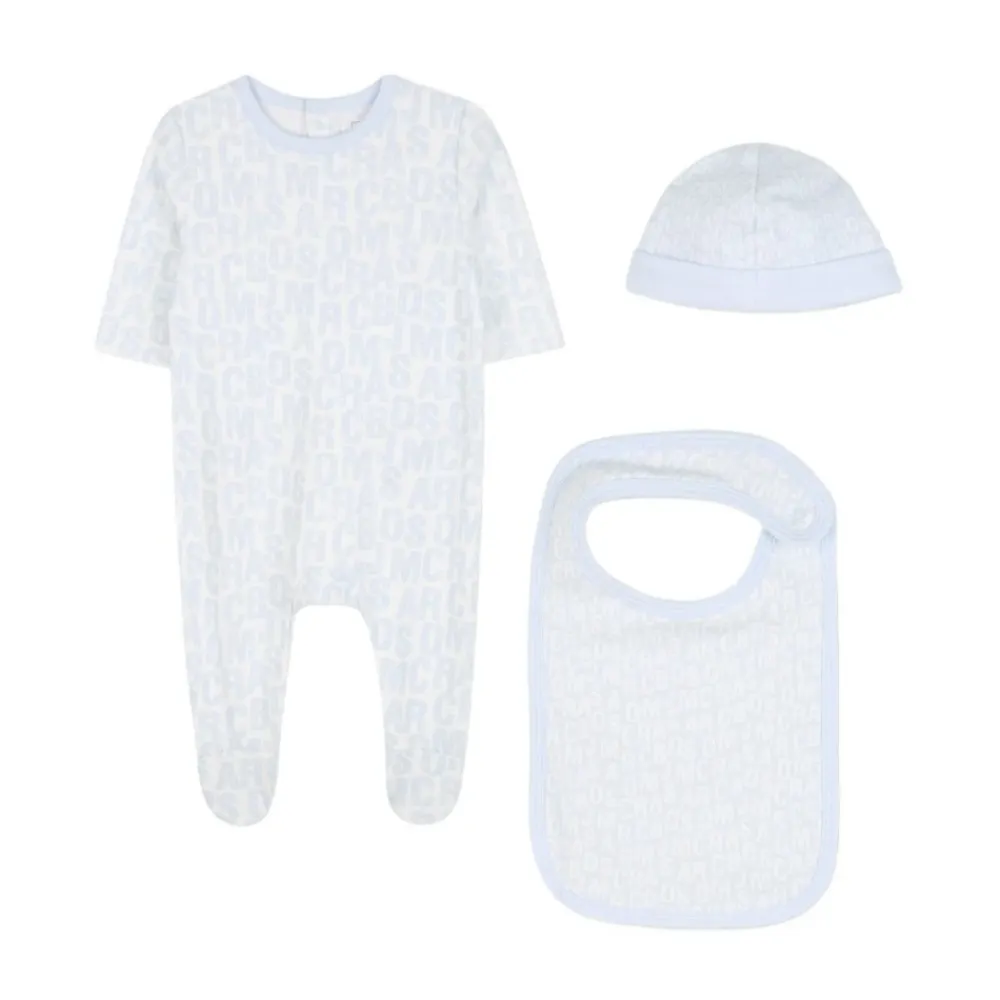 Bodystocking & Sæt^Marc Jacobs Logo Print Tøj Sæt Clear Blue Blå