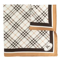 Halstørklæder Og Tørklæder<Burberry Logo Scarf Beige