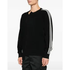 T-Shirts & Toppe|Træningstrøjer<Y-3 Logo Striktrøje Sort