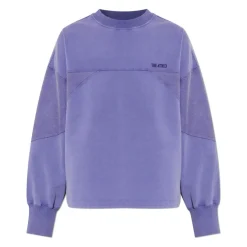 Sweatshirts<The Attico Logo Sweatshirt Lilla