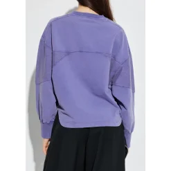 Sweatshirts<The Attico Logo Sweatshirt Lilla