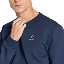 Sweatshirts<le coq sportif Logo Sweatshirt til Mænd Blå