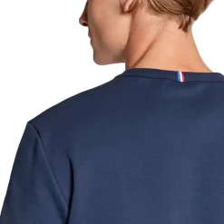 Sweatshirts<le coq sportif Logo Sweatshirt til Mænd Blå