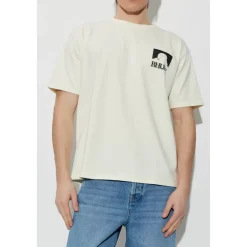 T-Shirts<Rhude Logo T-shirt Beige