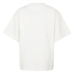 T-Shirts<Jil Sander Logo T-shirt Hvid
