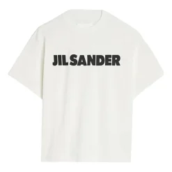 T-Shirts^Jil Sander Logo T-Shirt Hvid