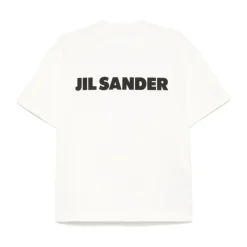 T-Shirts^Jil Sander Logo T-Shirt Hvid