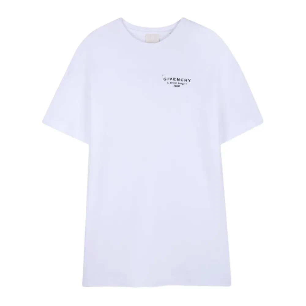 Kjoler & Nederdele^Givenchy Logo T-Shirt Kjole Hvid