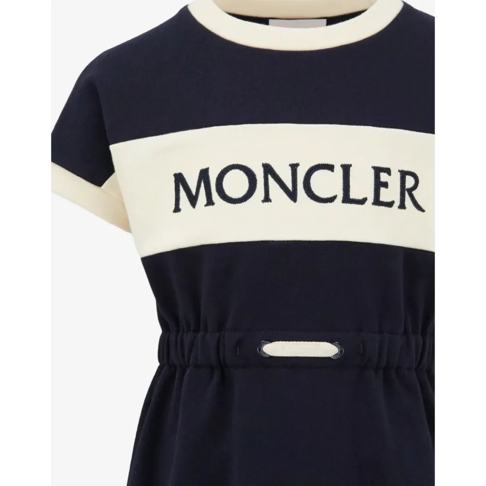 Kjoler & Nederdele^Moncler Logo T-shirt Kjole Sort