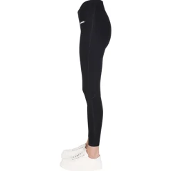 Træningsbukser & Tights<Jil Sander Logo Waistband Leggings Sort